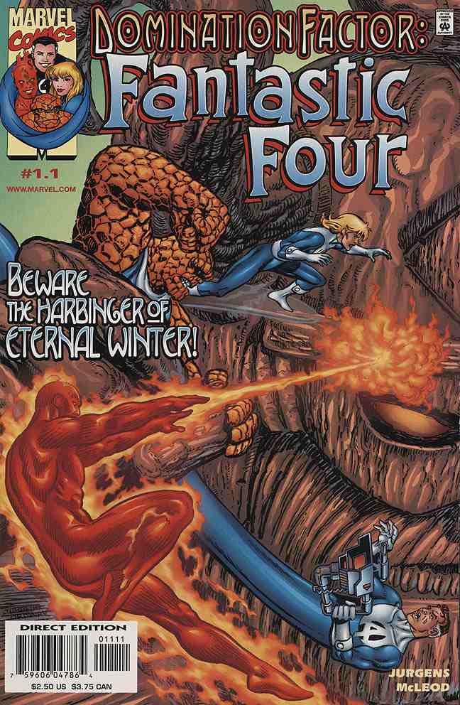 Domination Factor: Fantastic Four comic issue 1